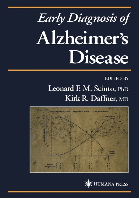 Cover image for book Early Diagnosis of Alzheimer’s Disease
