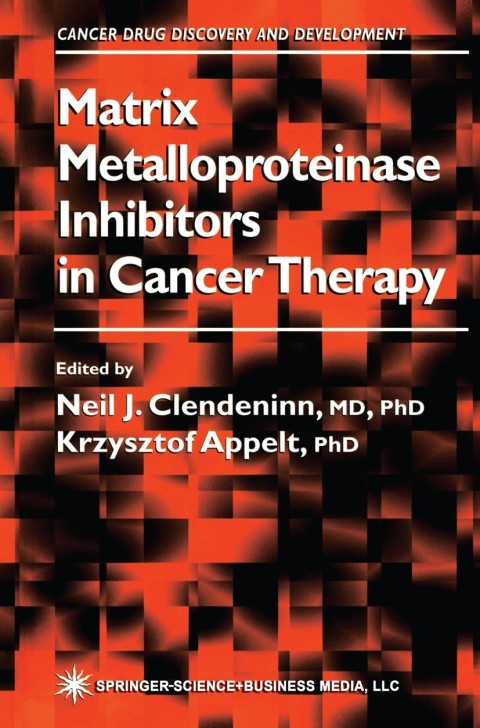 Cover image for book Matrix Metalloproteinase Inhibitors in Cancer Therapy