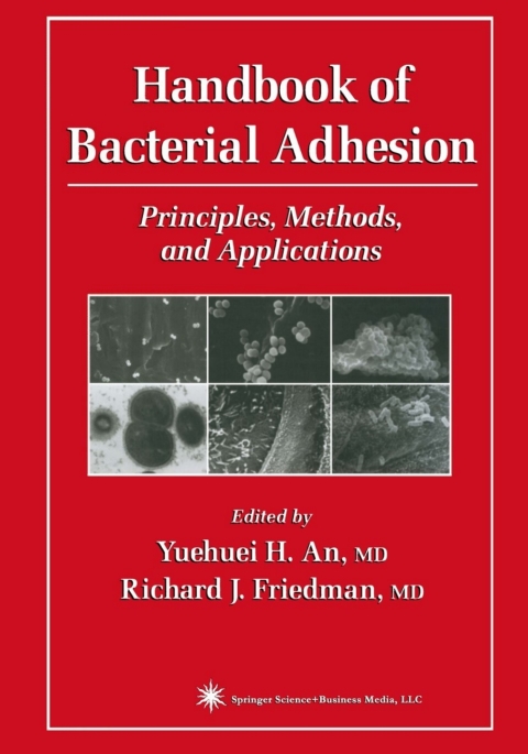 Cover image for book Handbook of Bacterial Adhesion