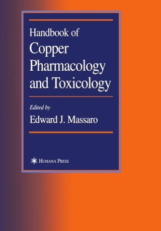 Handbook of Copper Pharmacology and Toxicology