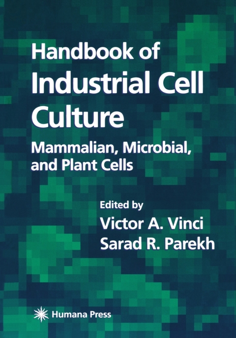 Cover image for book Handbook of Industrial Cell Culture