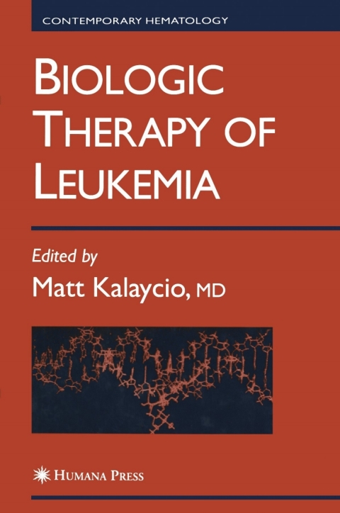 Cover image for book Biologic Therapy of Leukemia