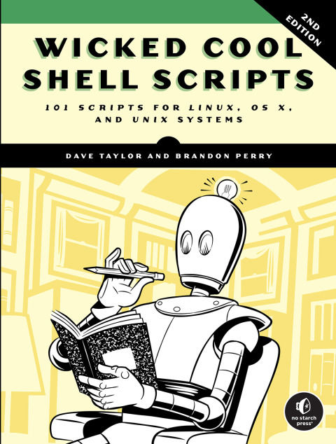 Cover image for book Wicked Cool Shell Scripts, 2nd Edition