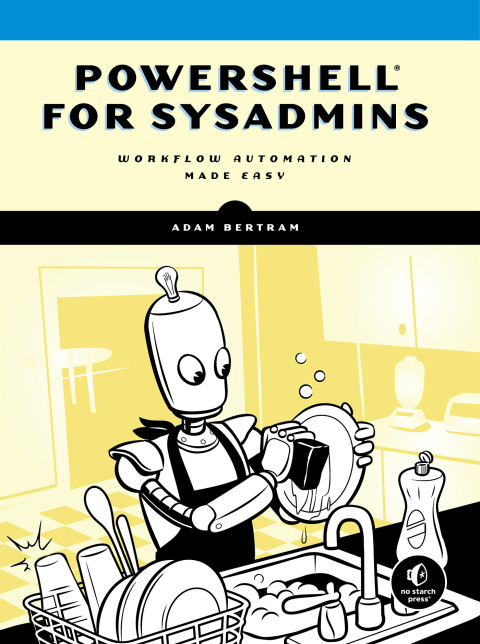 Cover image for book PowerShell for Sysadmins