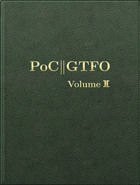 Cover image for book PoC or GTFO, Volume 2