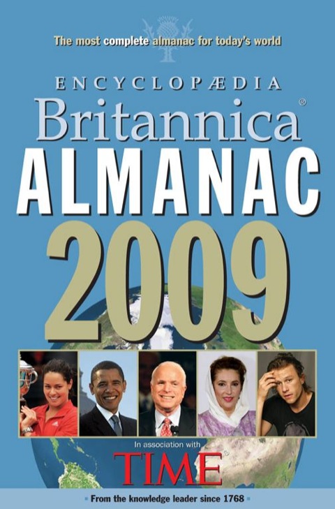 Cover image for book 2009 Britannica Almanac