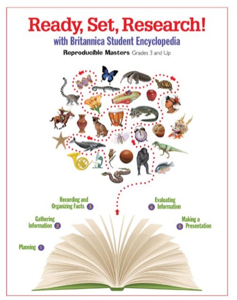 Cover image for book Ready, Set, Research With Britannica Student Encyclopedia