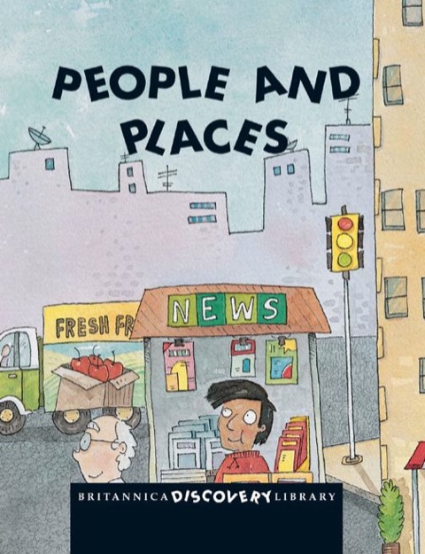 Cover image for book People and Places