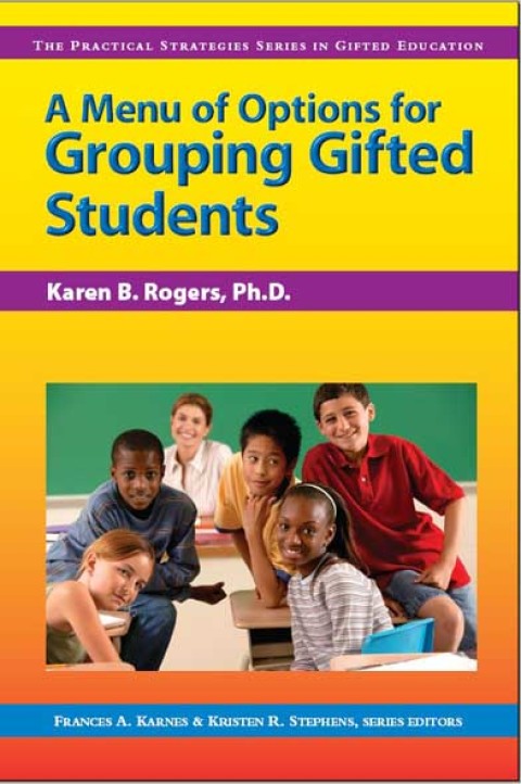 Cover image for book A Menu of Options for Grouping Gifted Students