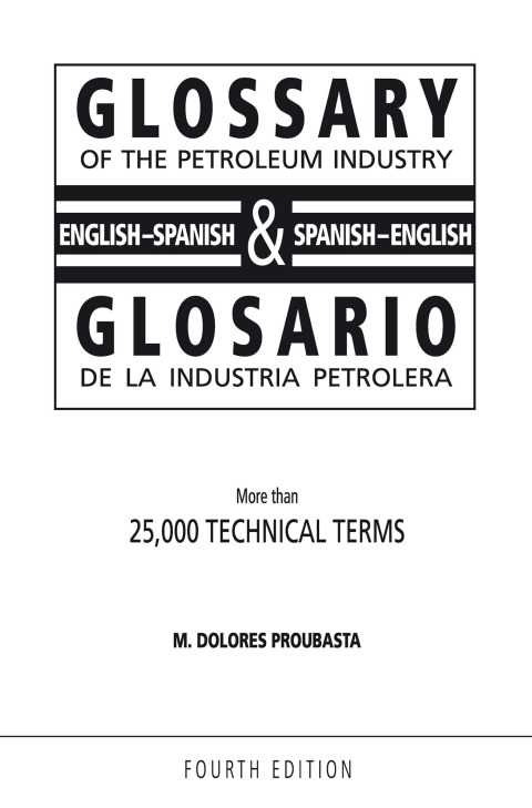 Cover image for book Glossary of the Petroleum Industry
