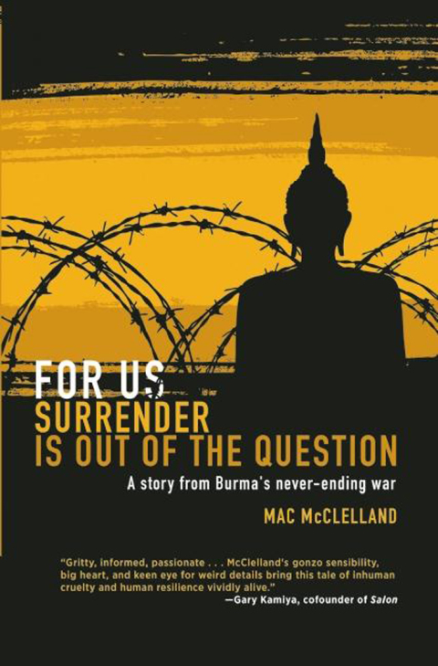 Cover image for book For Us Surrender Is Out of the Question