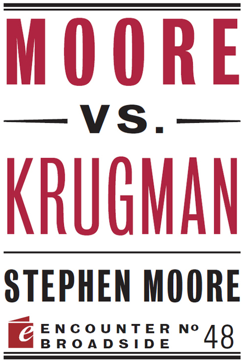 Cover image for book Moore vs. Krugman
