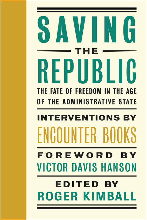 Cover image for book Saving the Republic