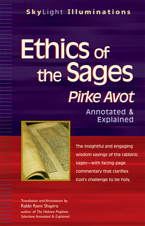 Cover image for book Ethics of the Sages