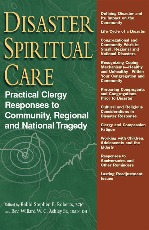 Cover image for book Disaster Spiritual Care