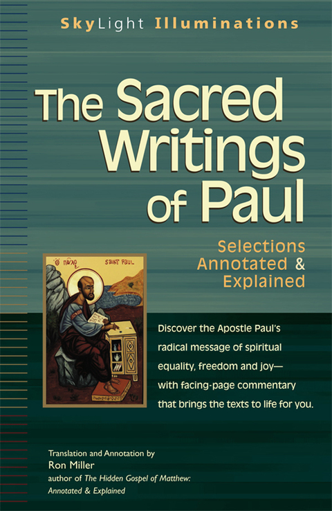 Cover image for book The Sacred Writings of Paul