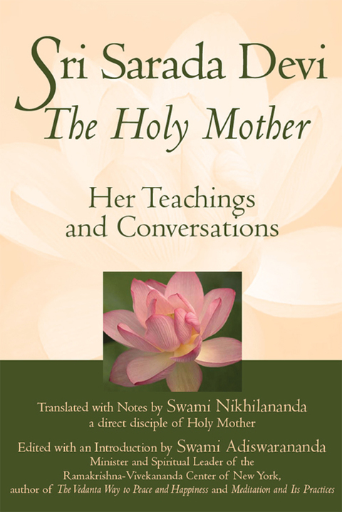 Cover image for book Sri Sarada Devi, The Holy Mother