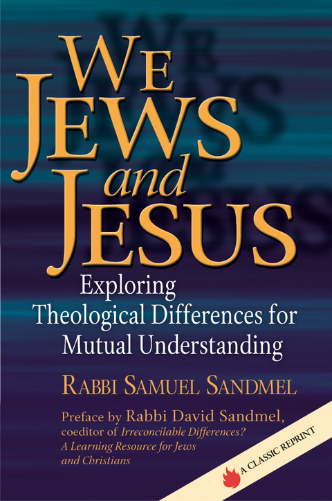 Cover image for book We Jews and Jesus