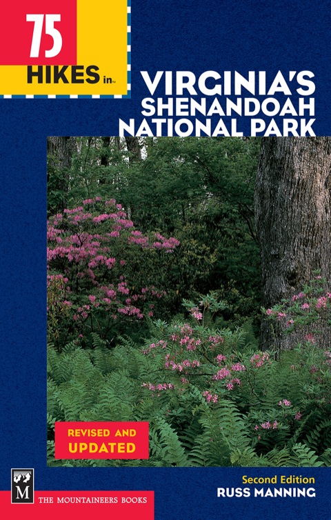Cover image for book 75 Hikes in Virginia Shenandoah National Park