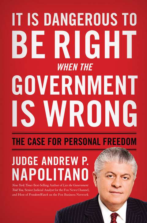 Cover image for book It Is Dangerous to Be Right When the Government Is Wrong