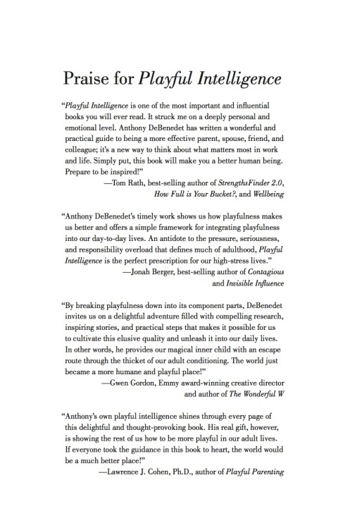 Cover image for book Playful Intelligence