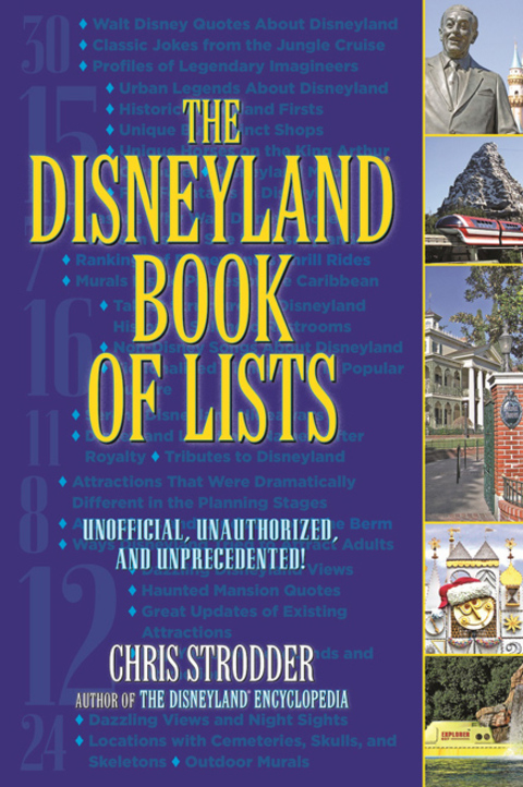Cover image for book The Disneyland Book of Lists