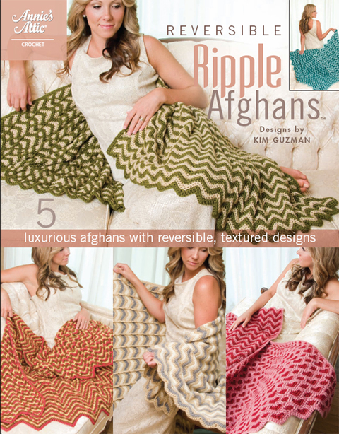 Cover image for book Reversible Ripple Afghans
