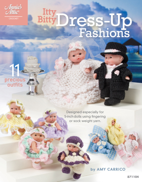 Cover image for book Itty Bitty Dress-Up Fashions
