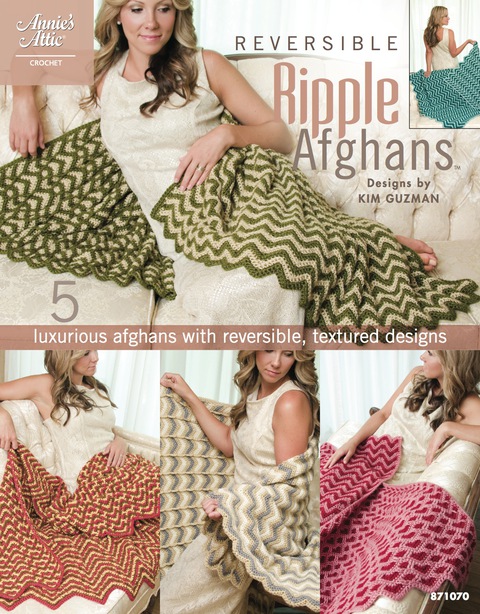 Cover image for book Reversible Ripple Afghans