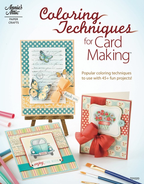 Cover image for book Coloring Techniques for Card Making