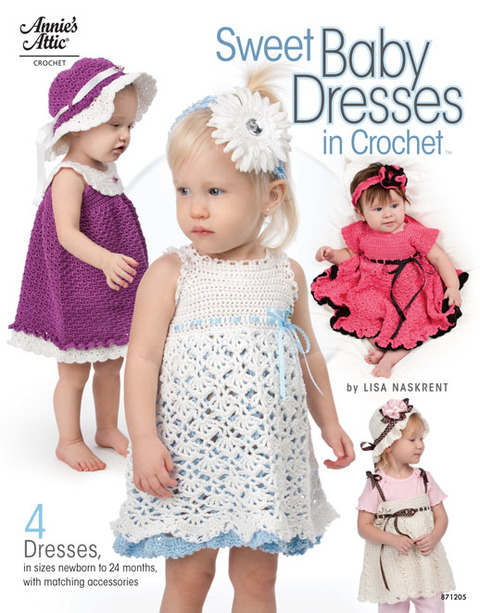 Cover image for book Sweet Baby Dresses in Crochet