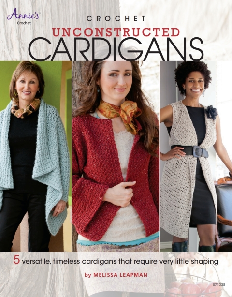 Cover image for book Crochet Unconstructed Cardigans