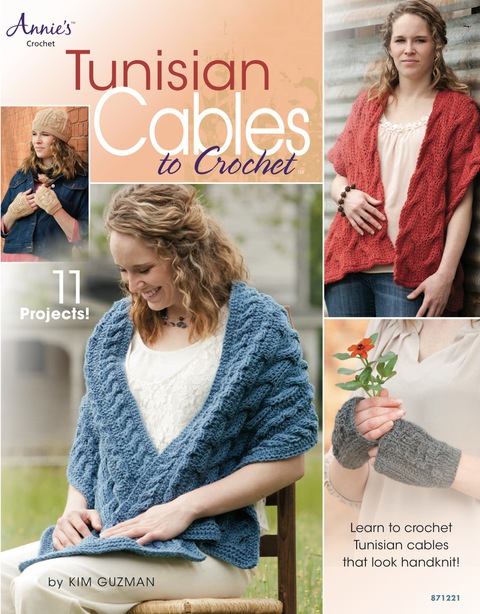 Cover image for book Tunisian Cables to Crochet