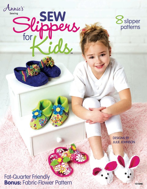 Cover image for book Sew Slippers for Kids