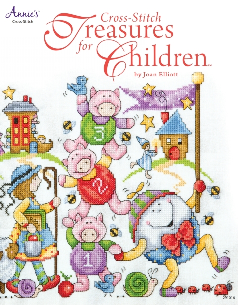 Cover image for book Cross-Stitch Treasures for Children