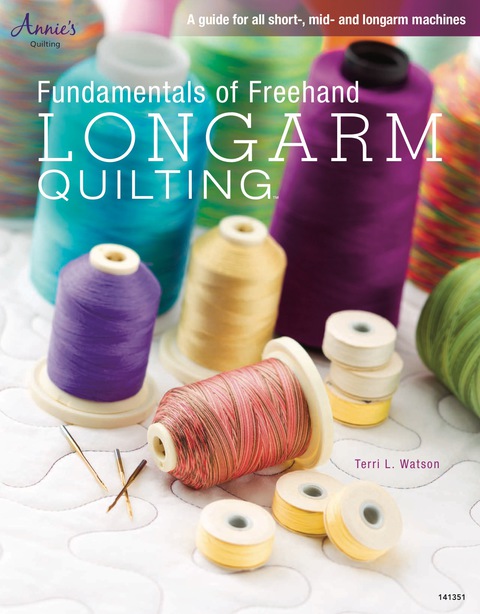 Cover image for book Fundamentals of Freehand Longarm Quilting