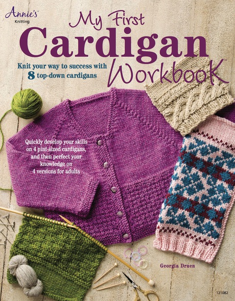 Cover image for book My First Cardigan Workbook