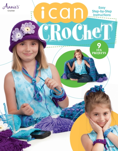 Cover image for book I Can Crochet