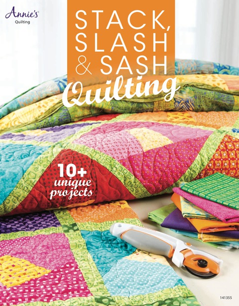 Cover image for book Stack, Slash & Sash: Quilting