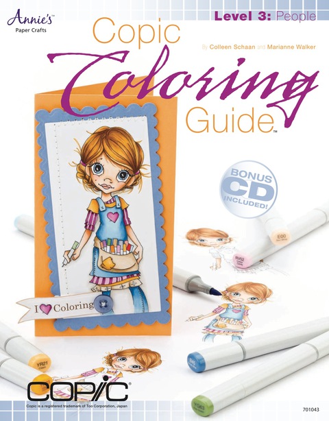 Cover image for book Copic Coloring Guide Level 3: People