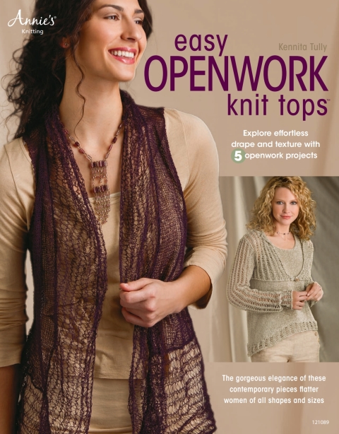 Cover image for book Easy Openwork Knit Tops