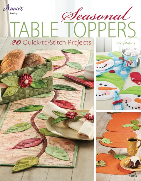 Cover image for book Seasonal Table Toppers: 20 Quick-to-Stitch Projects