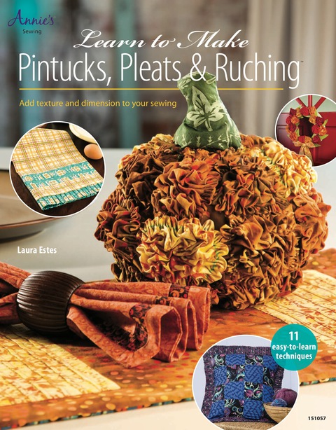 Cover image for book Learn to Make Pintucks, Pleats & Ruching