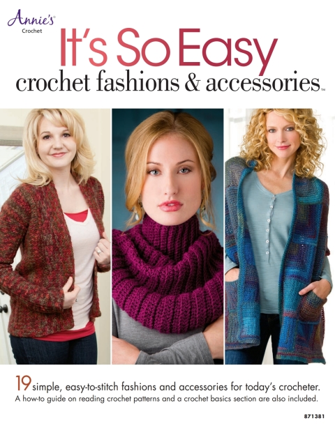 Cover image for book It's So Easy: Crochet Fashions & Accessories