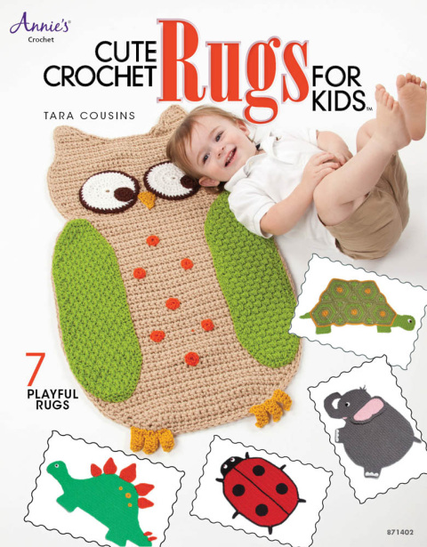 Cover image for book Cute Crochet Rugs for Kids