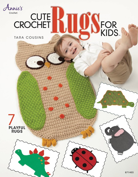 Cover image for book Cute Crochet Rugs for Kids