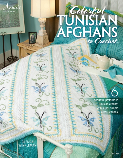 Cover image for book Colorful Tunisian Afghans to Crochet