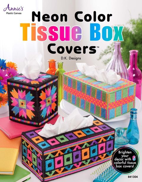 Cover image for book Neon Color Tissue Box Covers