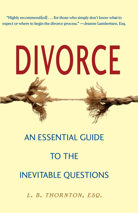 Cover image for book Divorce