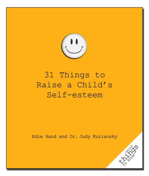 Cover image for book 31 Things to Raise a Child's Self-Esteem